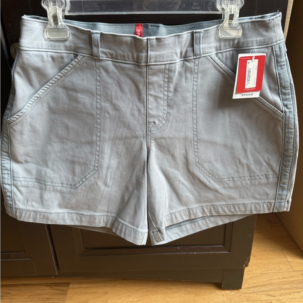 SPANX Light Blue Shorts